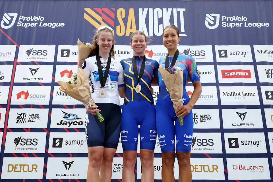 Appleton and Davids lead ProVelo Super League after SA Kick It | AusCycling
