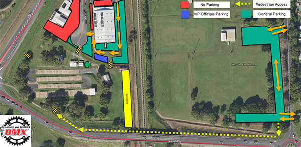 2025 AusCycling BMX Racing State Championships - Queensland Event map 2