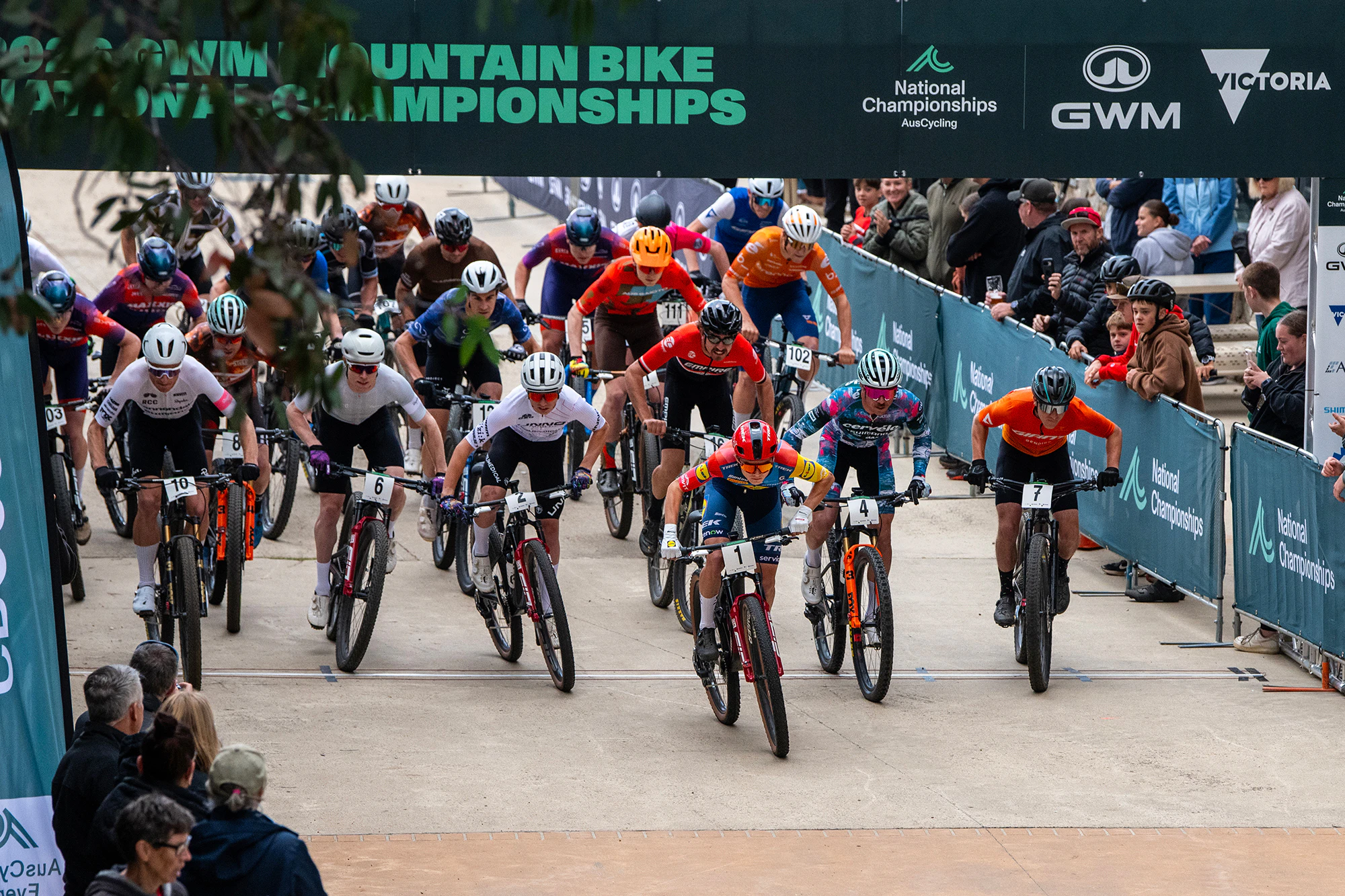 2026 MTB Nationals start line