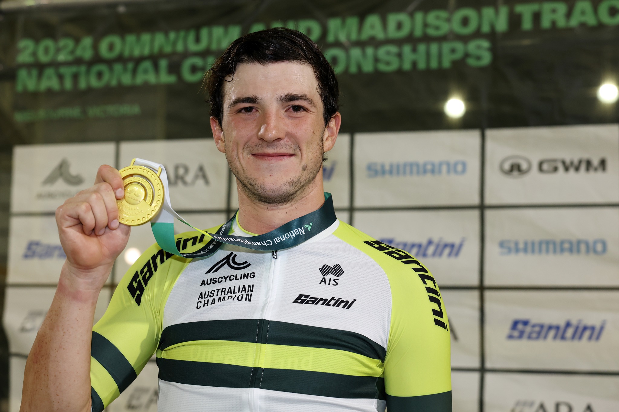 Liam Walsh is the 2024 elite men's omnium national champion. Picture: Con Chronis