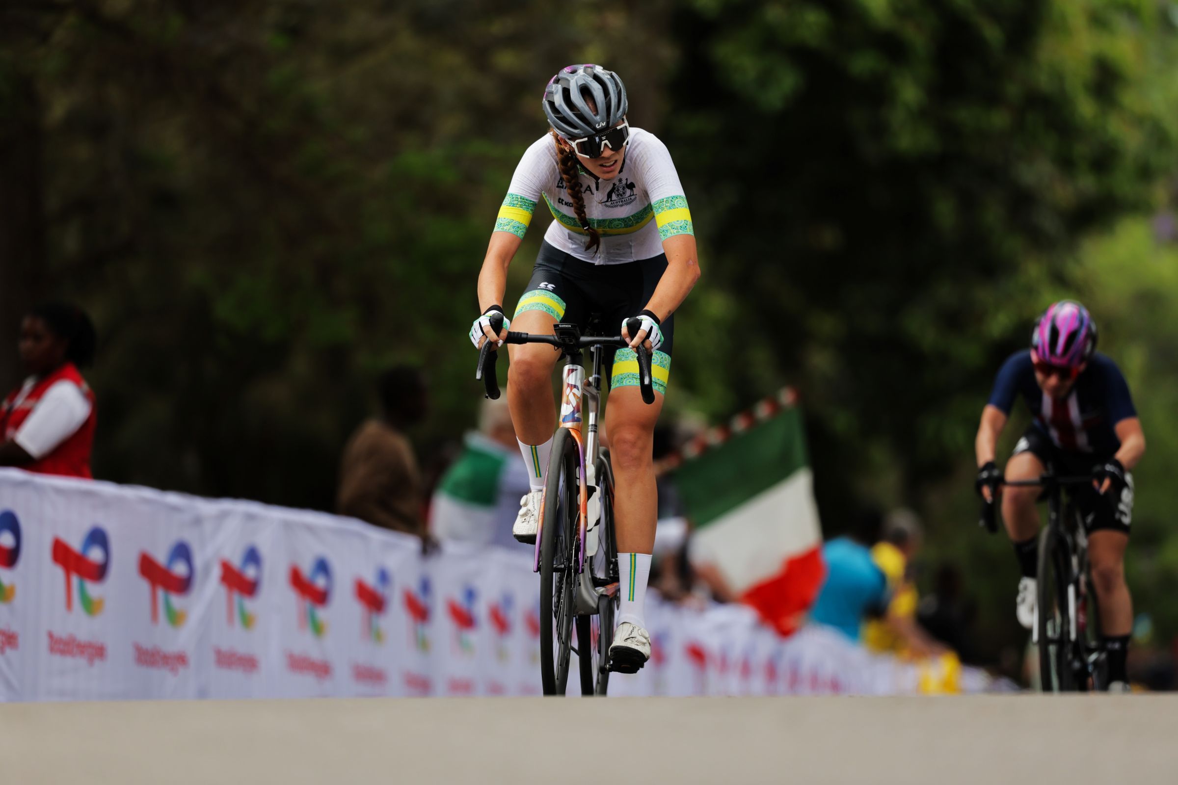 2025 UCI Road World Championships - Kigali Convention Centre, Kigali, Rwanda - Women Under-23 Road Race - Mackenzie Coupland (Australia)