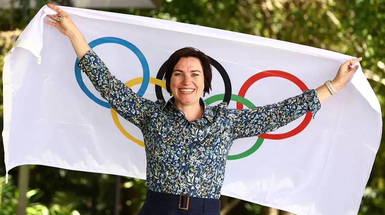 The Australian Olympic Committee has announced that Anna Meares will lead the Australian Olympic Team as Chef de Mission at the Los Angeles 2028 Olympic Games. Picture: AOC