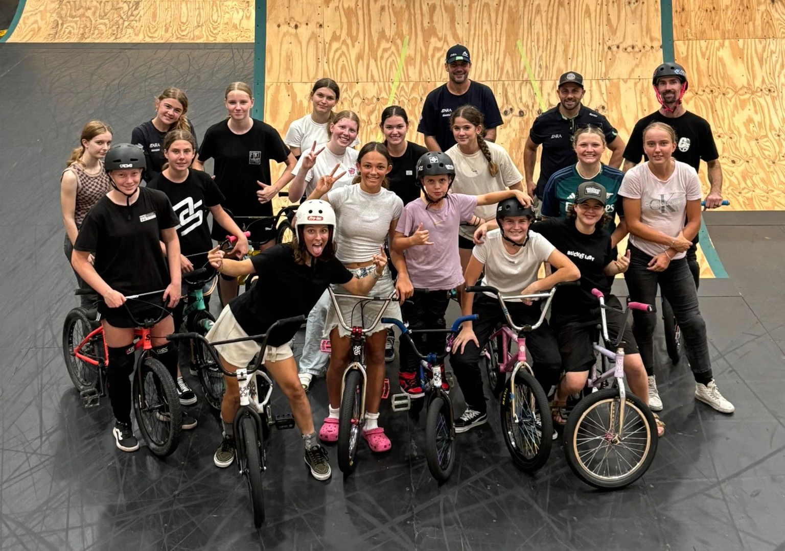 BMX Female training camp