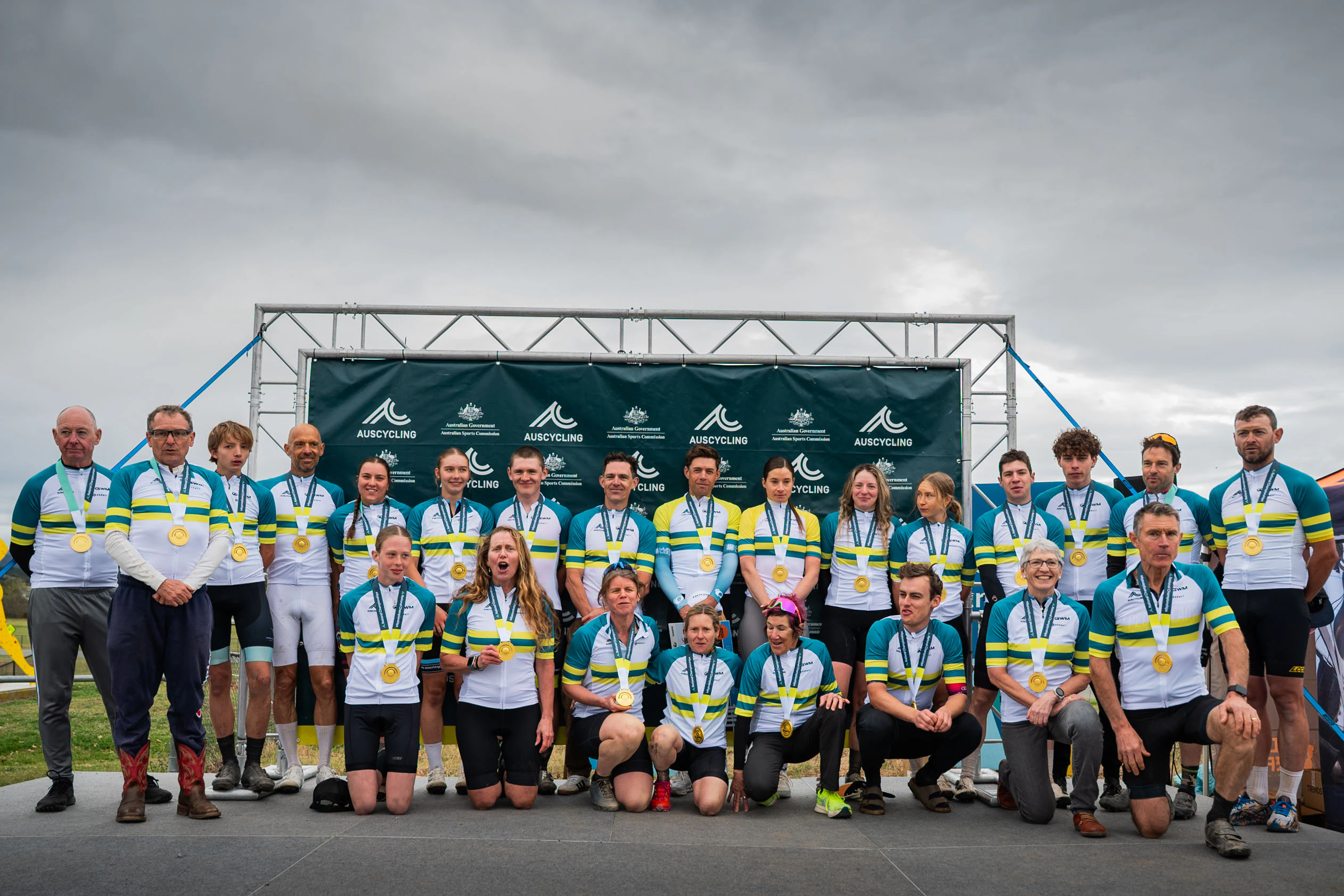 2026 AusCycling MTB Marathon national champions. Picture: Cameron Rogers/Rocky Trail