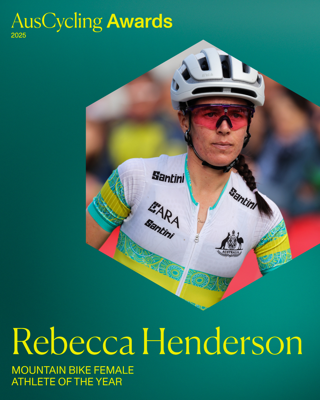 Rebecca Henderson Mountain Bike Female Athlete of the Year
