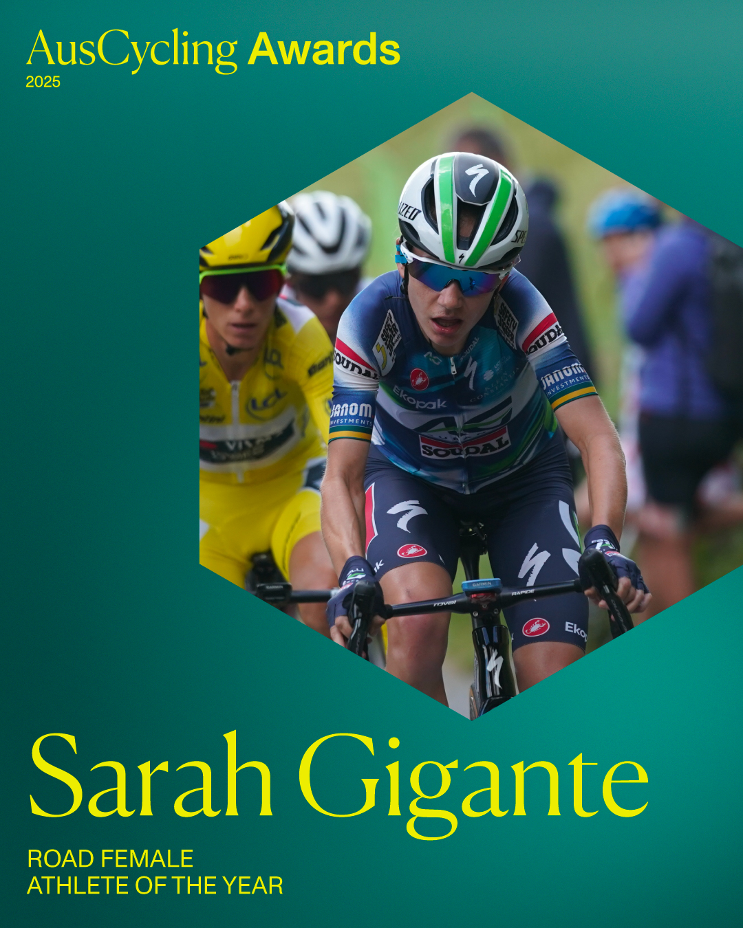 Sarah Gigante Road Female Athlete of the Year