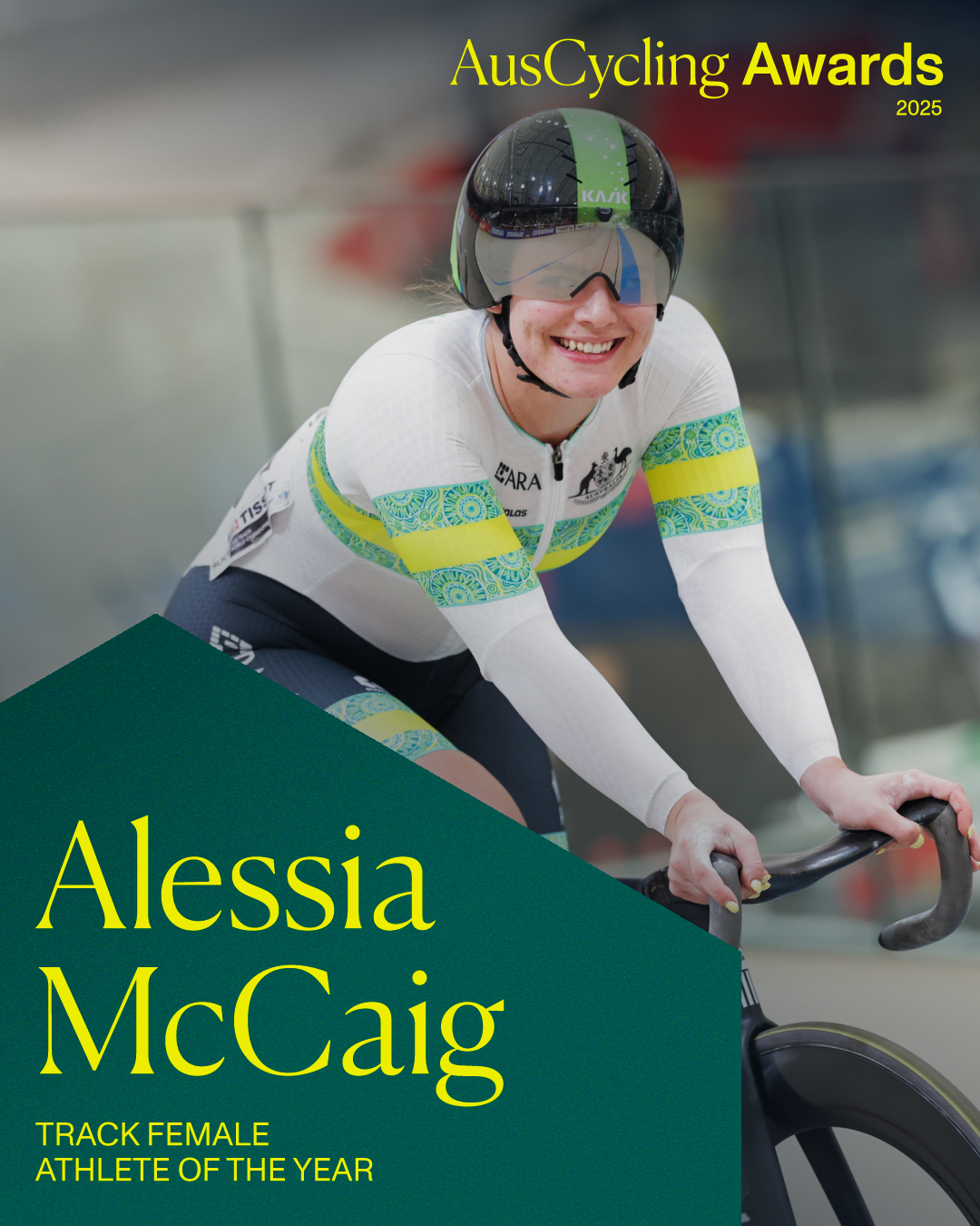 Alessia McCaig Track Female Athlete of the Year