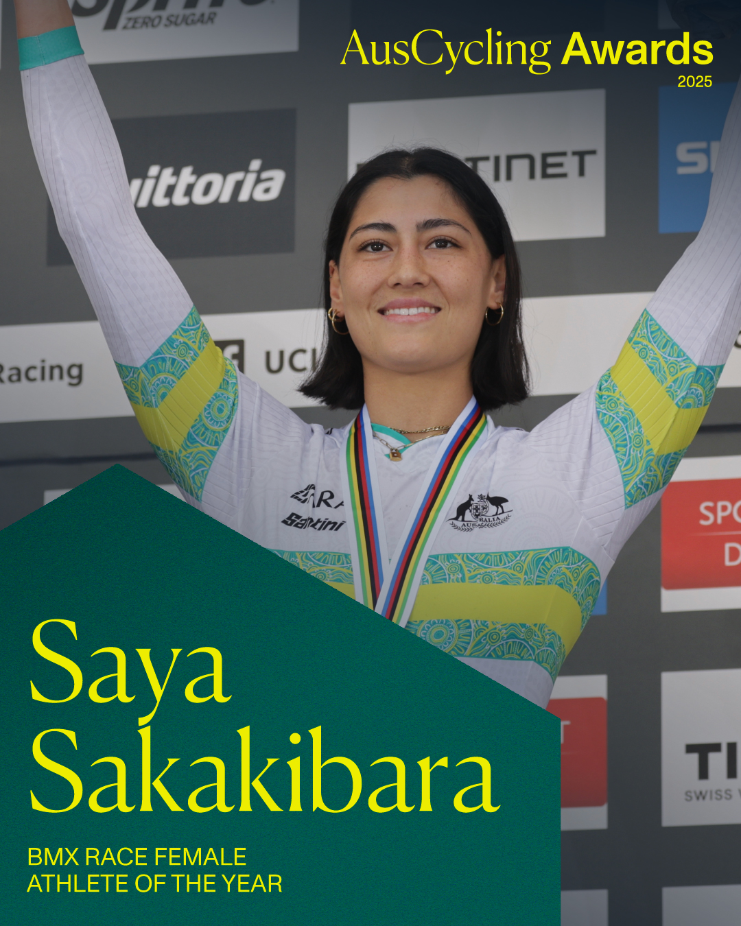 Saya Sakakibara BMX Race Female Athlete of the Year