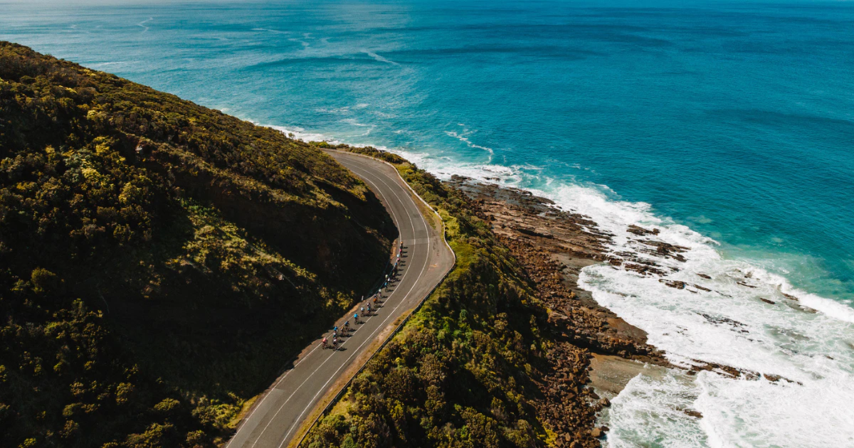 Rides along the Great Ocean Road