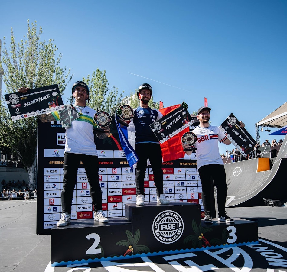 Loupos returns to the UCI World Cup podium in Montpellier