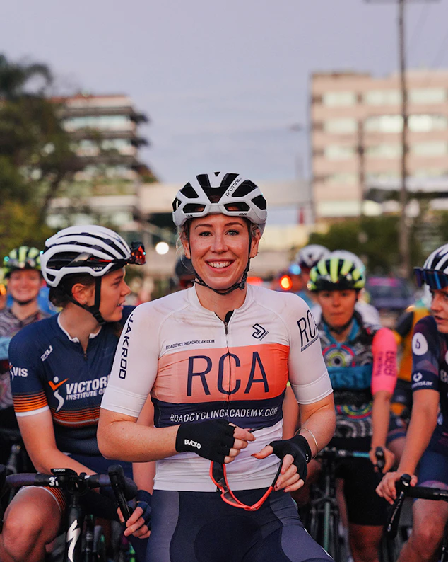 Road Race start line