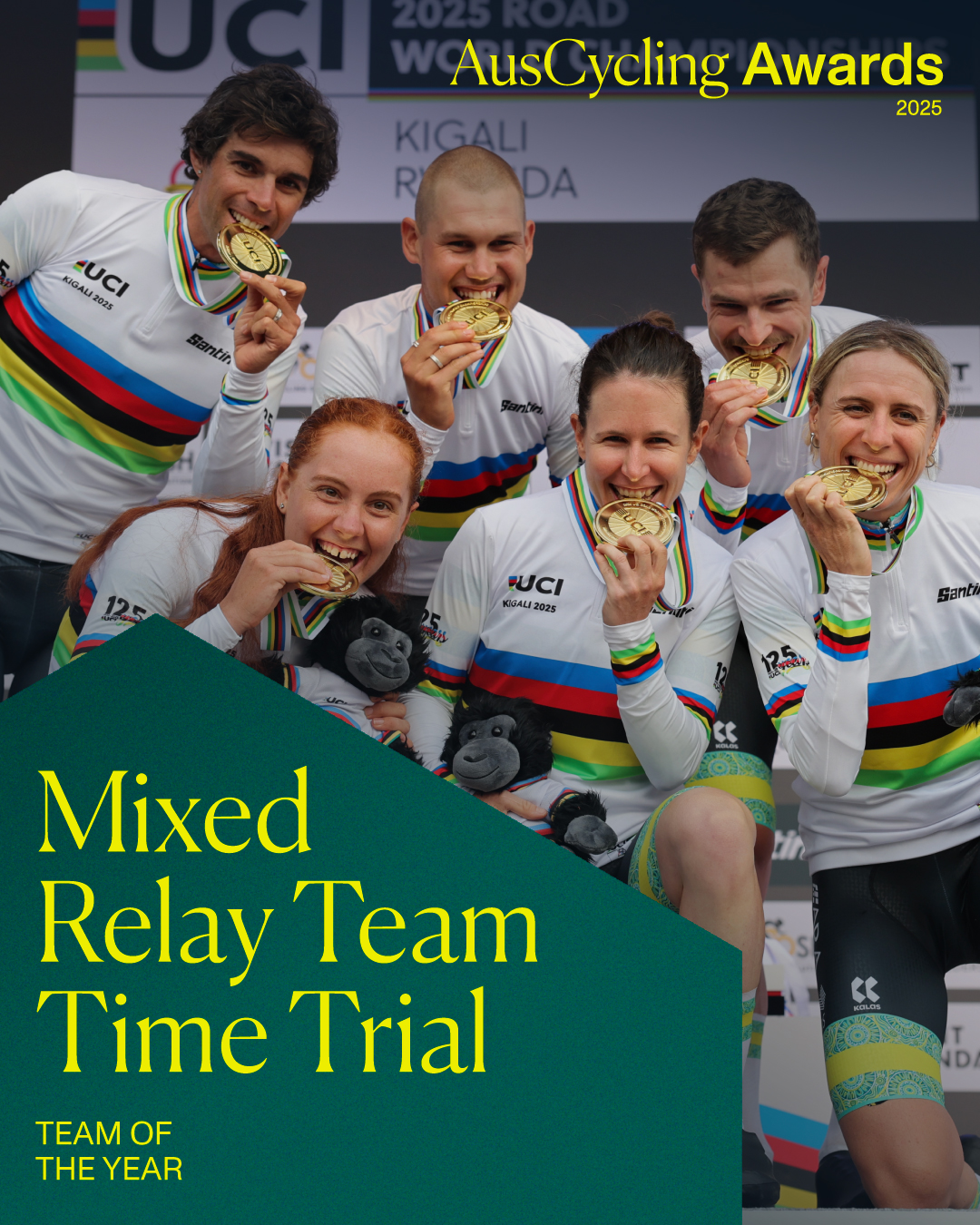 Team of the Year 2025 Mixed Relay Team Time Trial