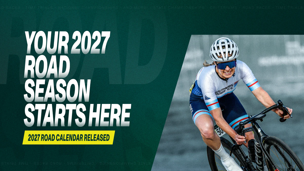 Your 2027 road season starts here: road calendar 2027
