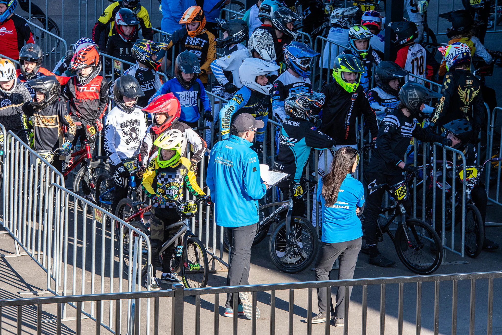 AusCycling Commissaires at children's event