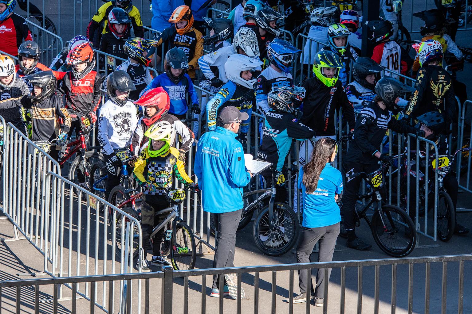AusCycling Commissaires at children's event