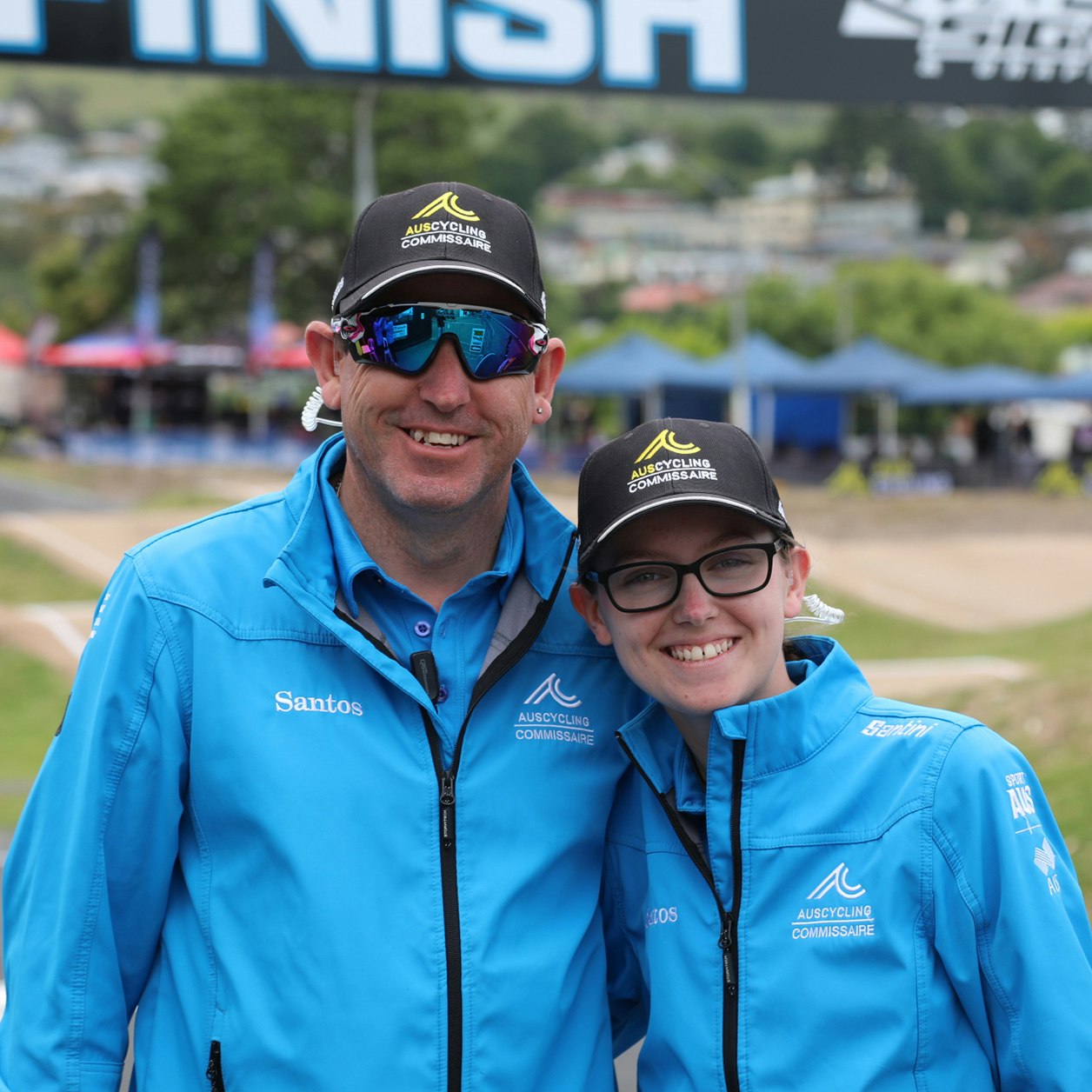 AusCycling Commissaires smiling for photo