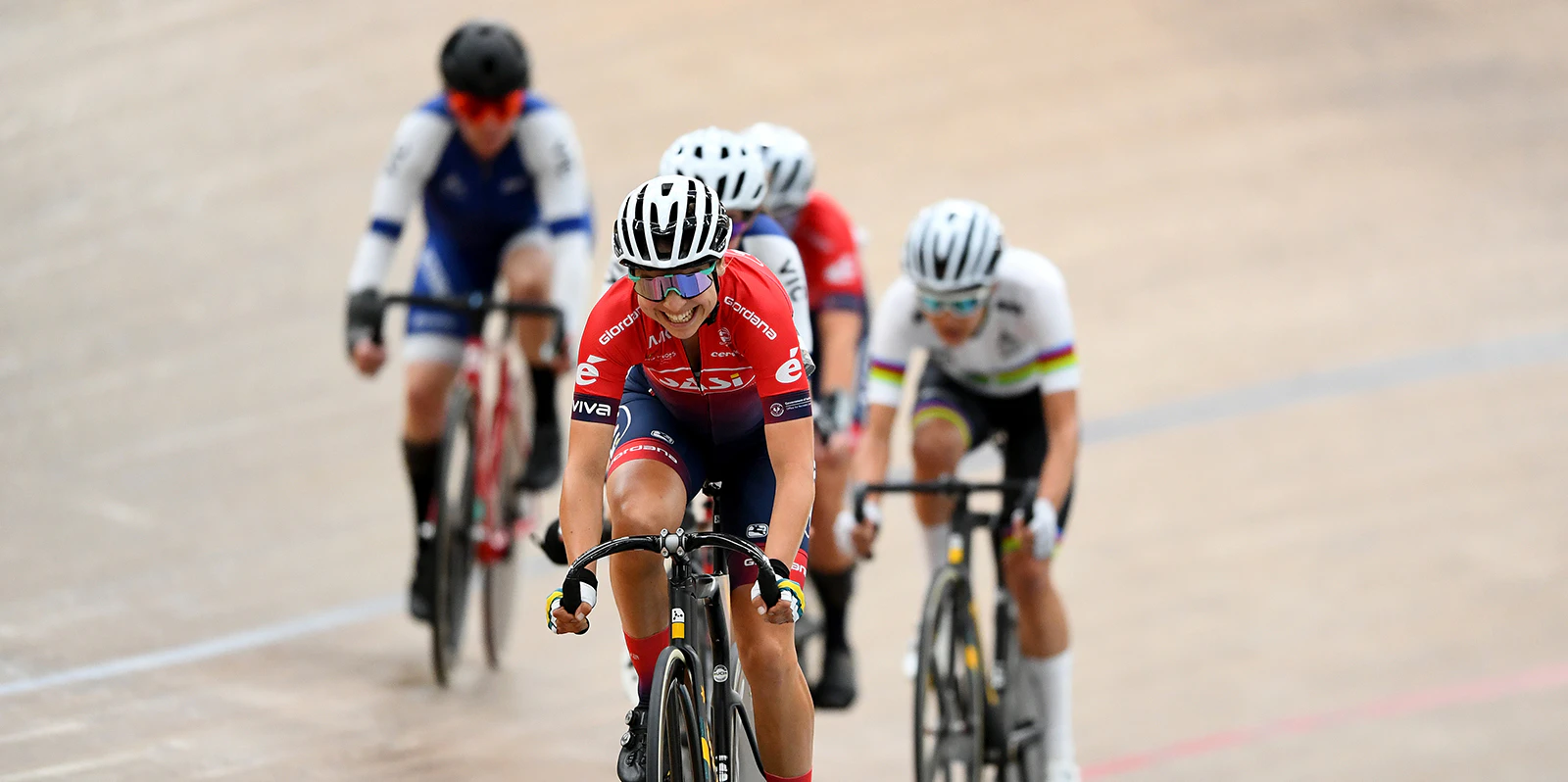 Austral girls para-cycling race