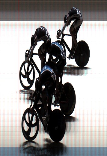 Photo finish of the 2014 Austral Wheelrace.