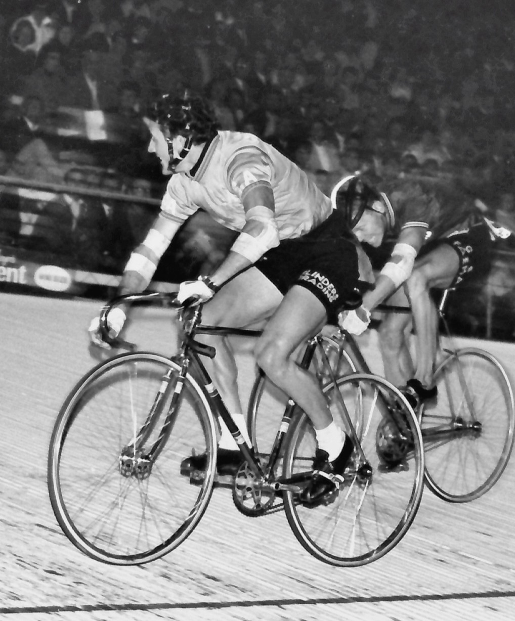 From Adelaide, Charlie Walsh won the Melbourne Cup on Wheels early in the season then the 1969 Austral. First prize was a Morris Mini car. He later became national track coach where he famously brought Australia gold in the team pursuit at the 1984 Los Angeles Olympics.