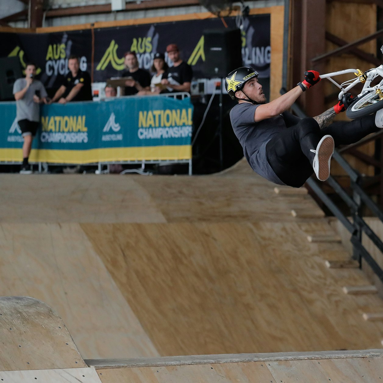 BMX Freestyle judging at National Championships