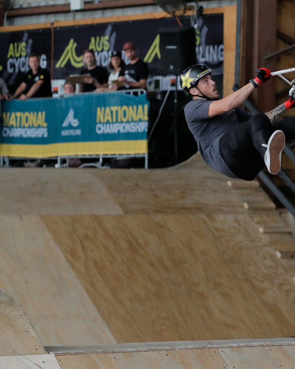 BMX Freestyle judging at National Championships