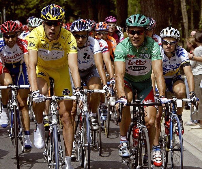 Bradley McGee and Robbie McEwen