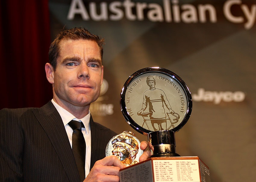 Cadel Evans 2009 Oppy Medal