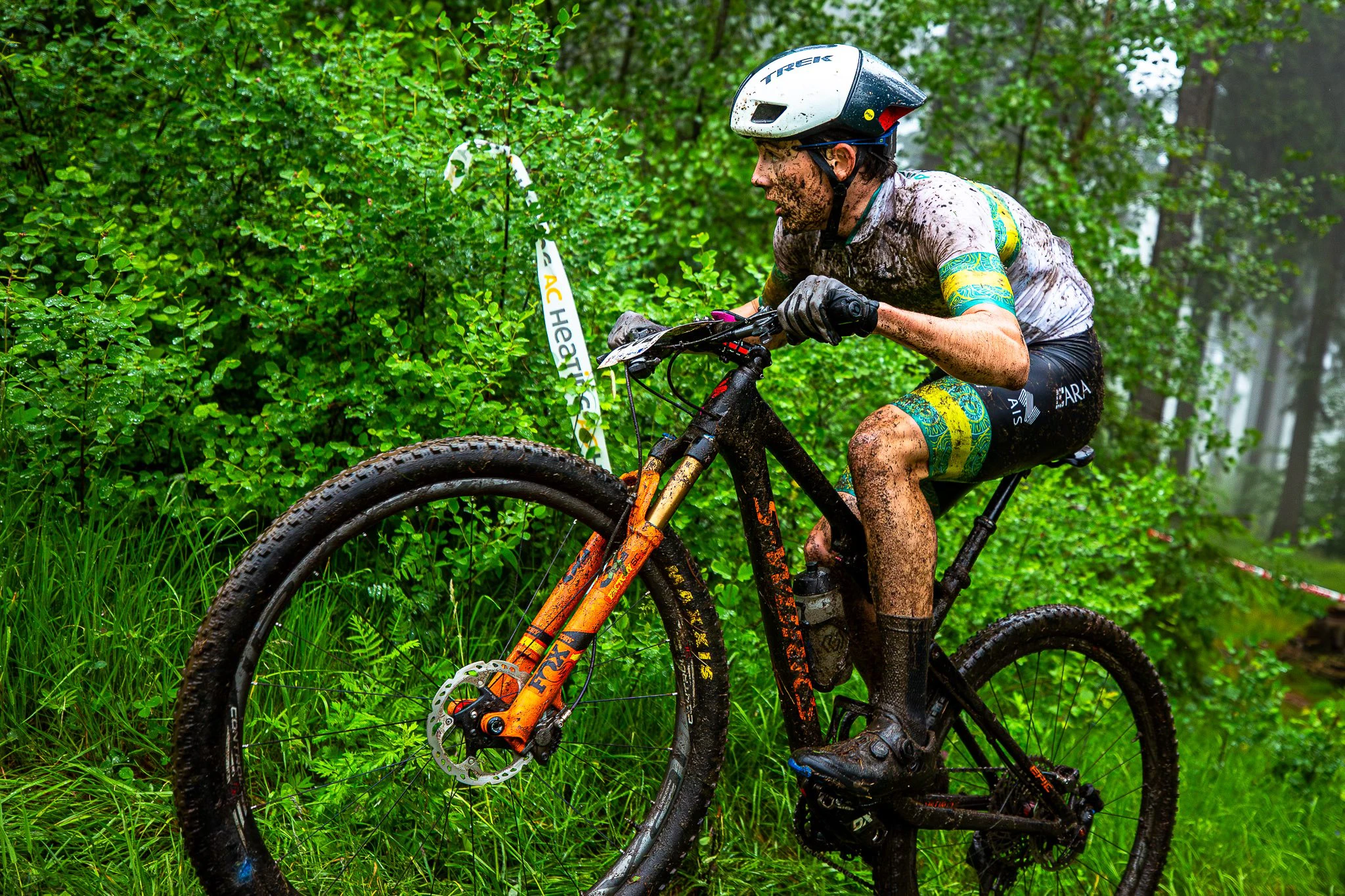 Eddie Mungoven racing at a AC Heating Cup round in Aš, Czechia in 2024. Picture: AC Heating Cup