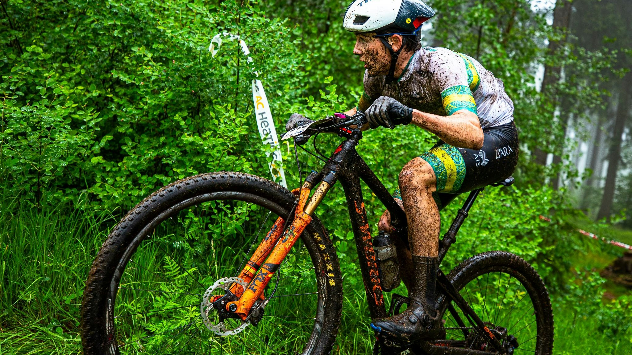 Eddie Mungoven racing at a AC Heating Cup round in Aš, Czechia in 2024. Picture: AC Heating Cup