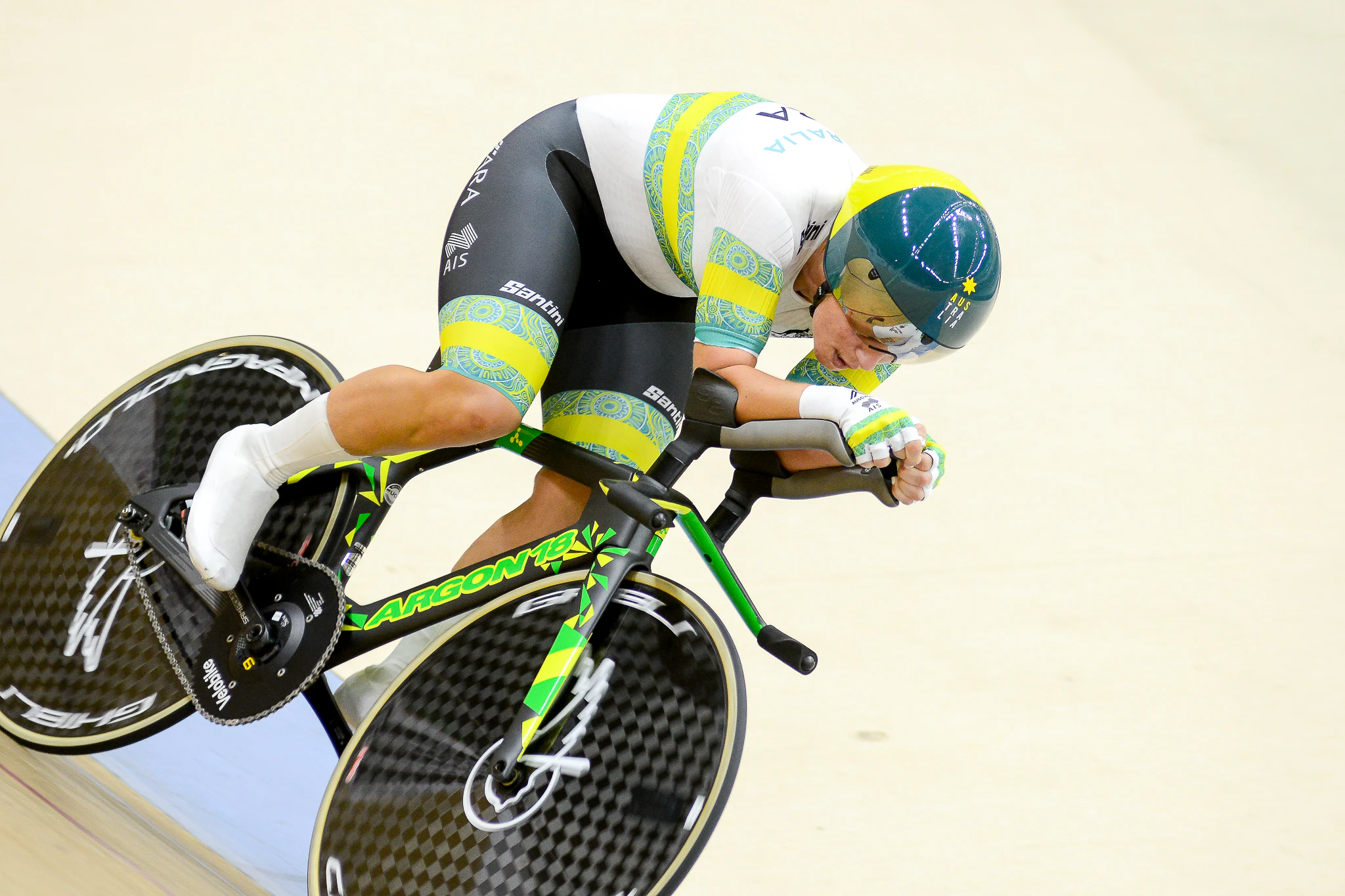 Emily Petricola wins fifth consecutive C4 individual pursuit world title at 2024 UCI Para-cycling Track World Championships in Rio de Janeiro, Brazil. Picture: Allan Modesto.