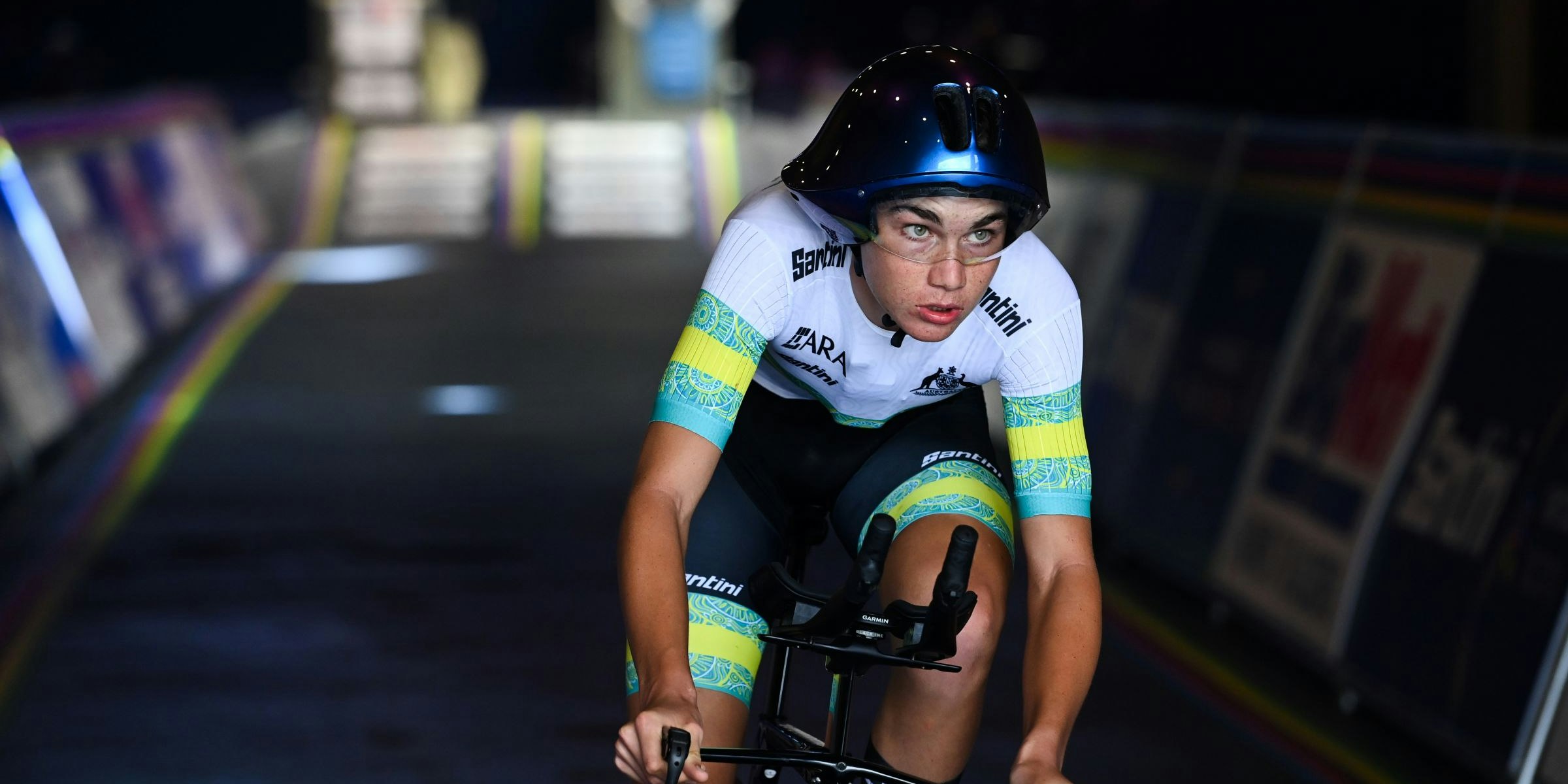 Max Goold (Australia) - 2025 UCI Road World Championships - BK Arena to Kigali Convention Centre, Kigali, Rwanda - Men Junior Individual Time Trial (ITT)