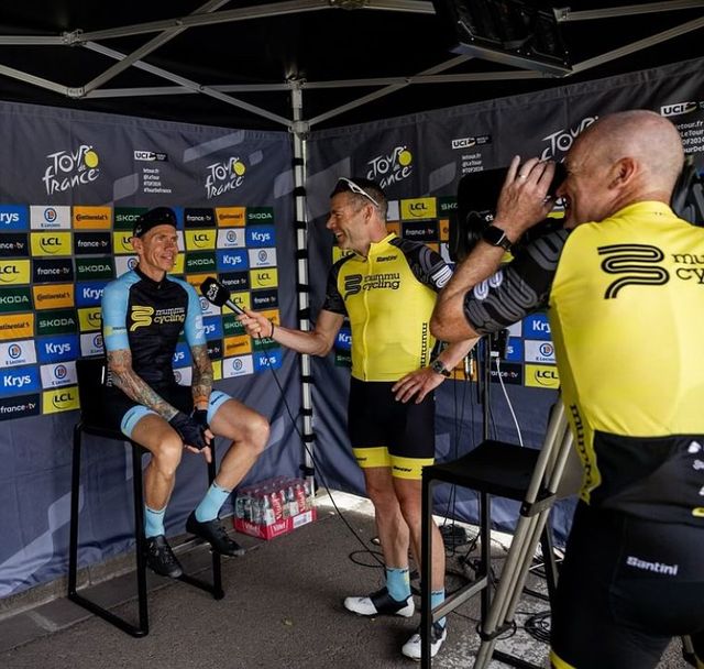 Mummu Cycling with Evans and O'Grady
