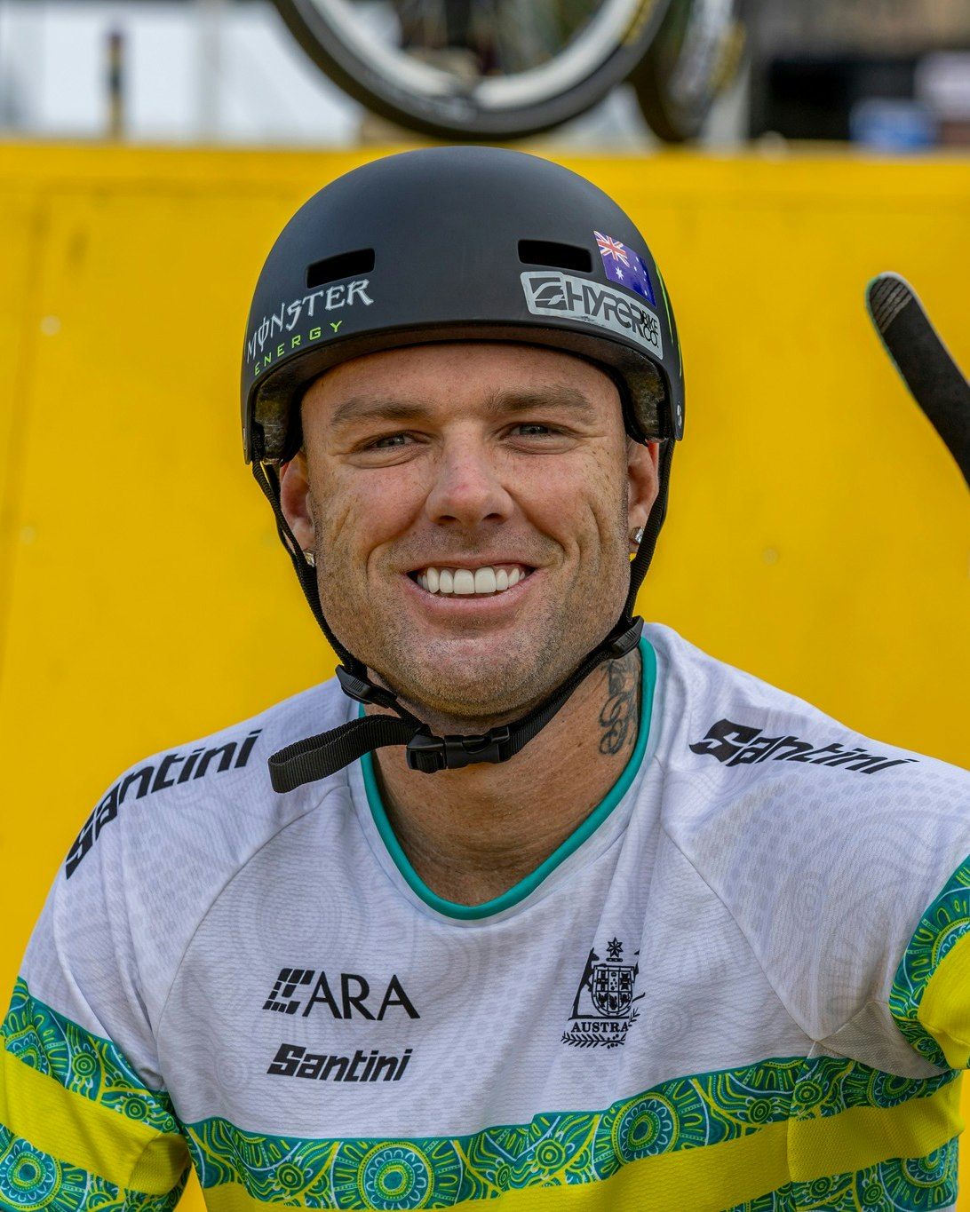 Jaie Toohey at the 2023 UCI Cycling World Championships in Glasgow, Scotland. Picture: Javier Martínez de la Puente/SWpix.com.