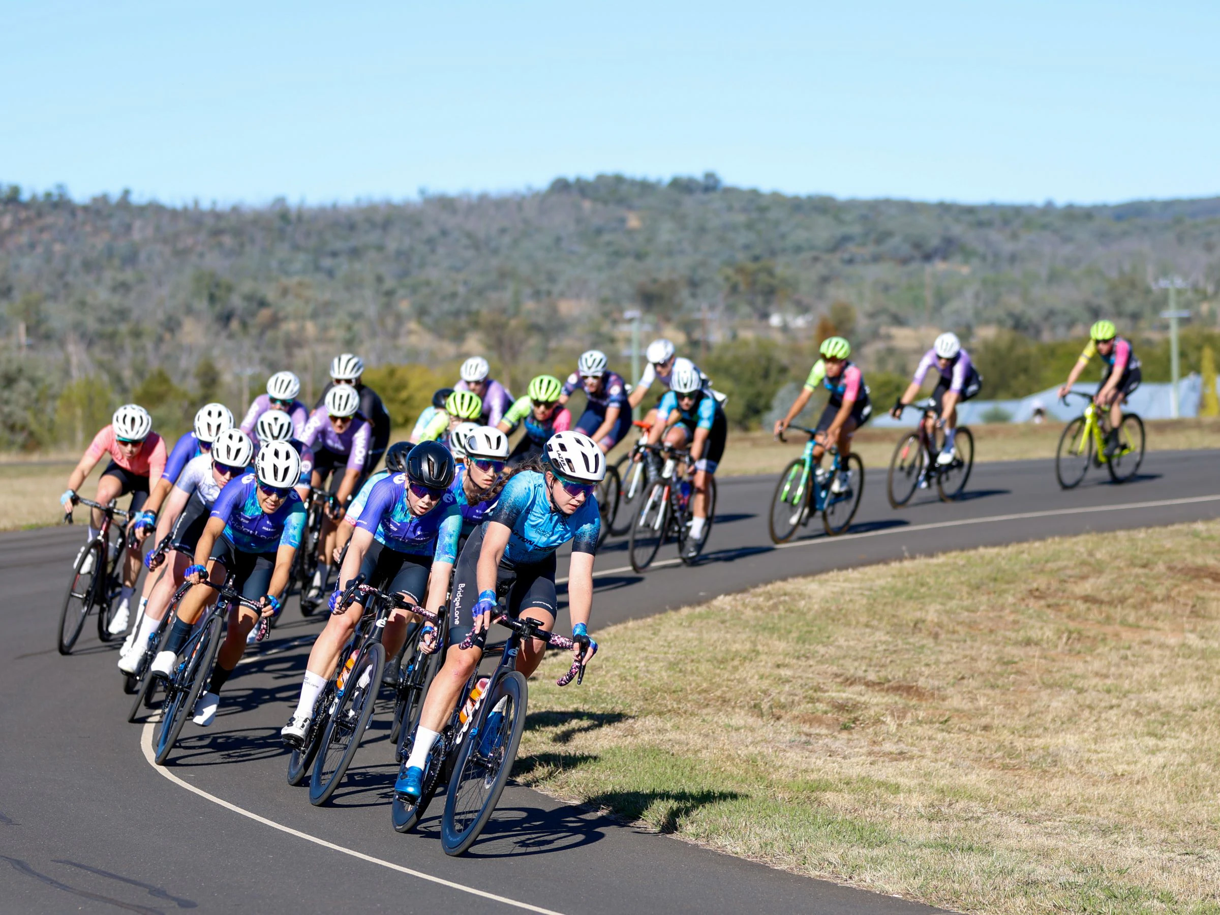 Katelyn Nicholson (Team BridgeLane) in the 2024 NRS Sapphire Tour. Picture: Auriol Carruthers