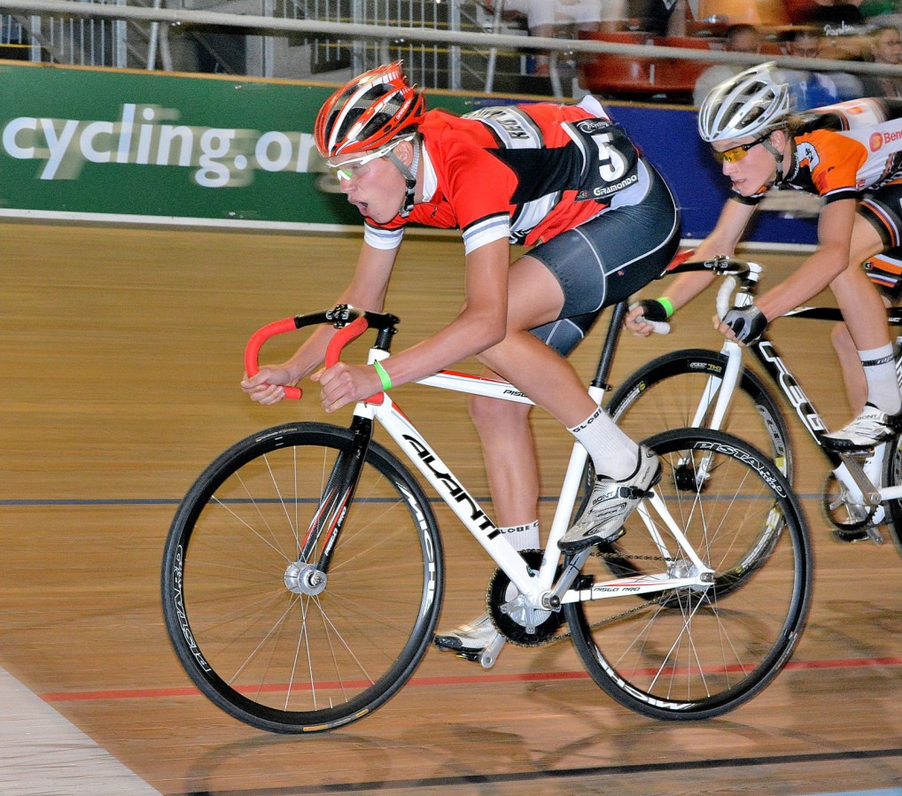 A lanky lad from Blackburn wins the 2014 Junior Austral at DISC, name, Kelland O’Brien. Picture: Ray Bowles