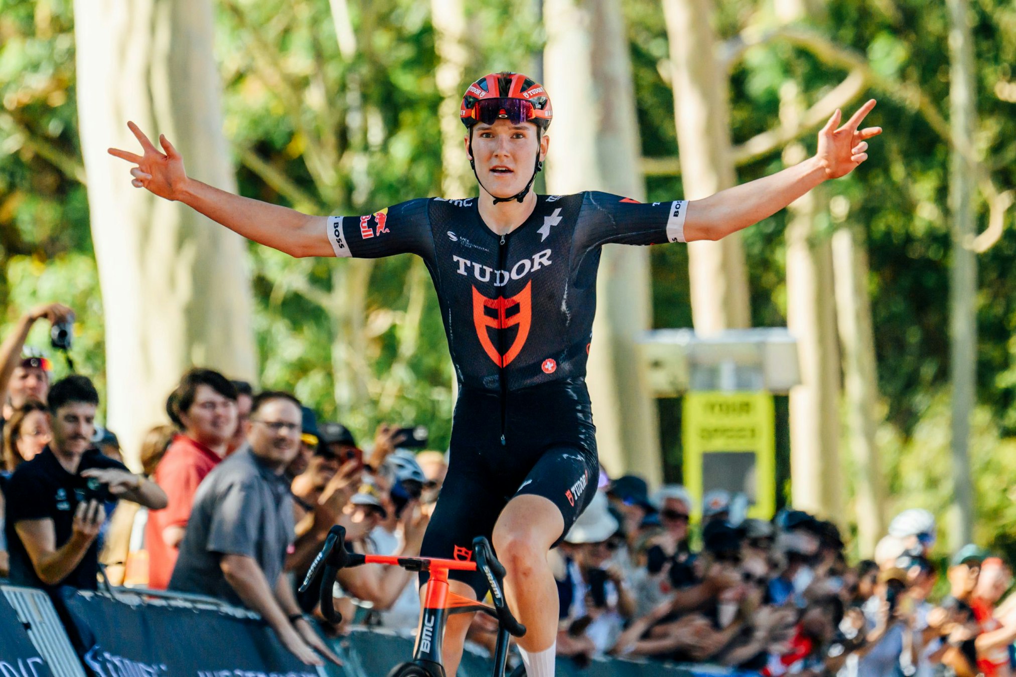 Jackson Medway wins the Under-23 men's road race at the  Westbridge Funds Road National Championships in Perth RoadNats26