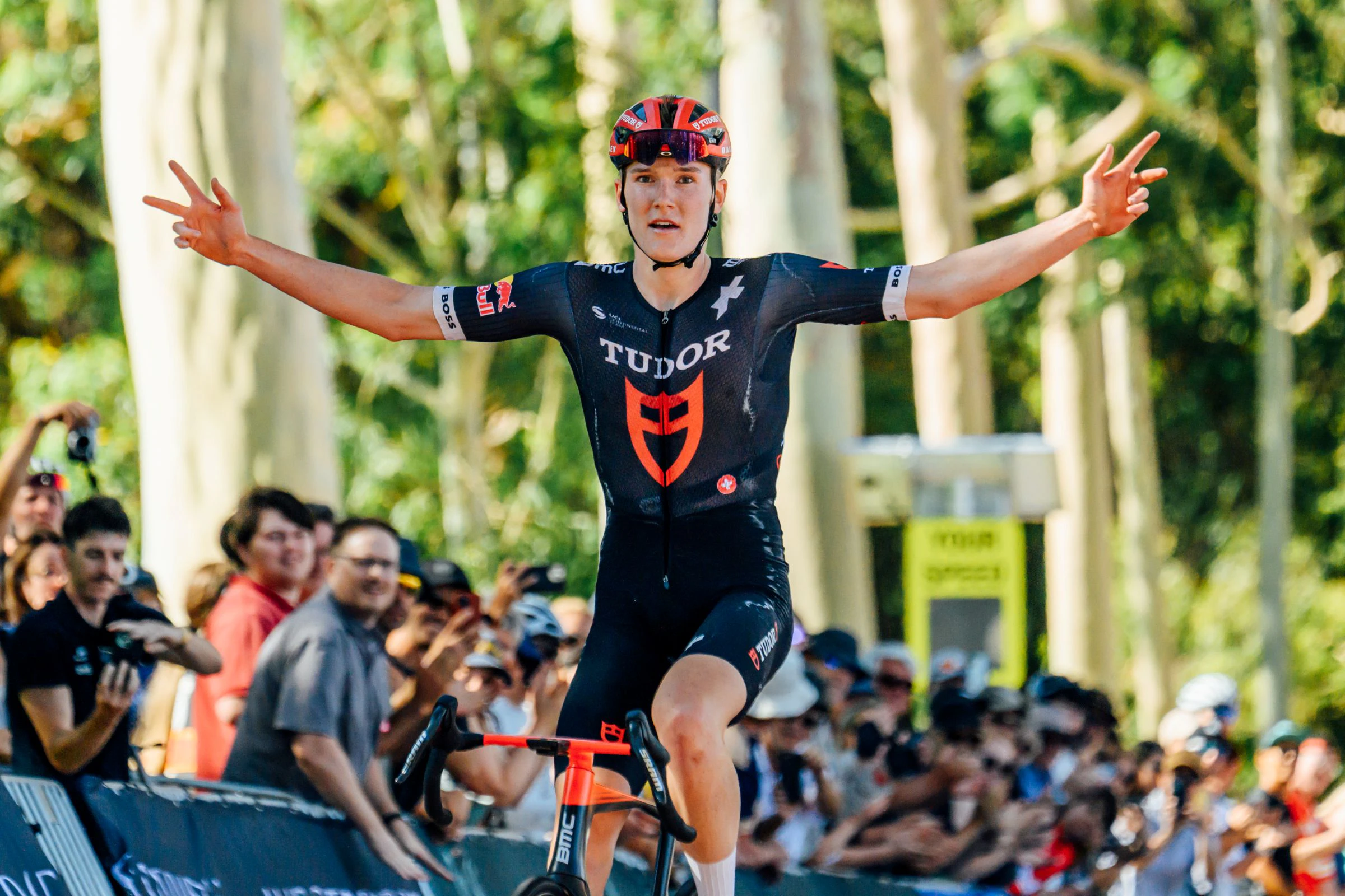 Jackson Medway wins the Under-23 men's road race at the Westbridge Funds Road National Championships in Perth RoadNats26