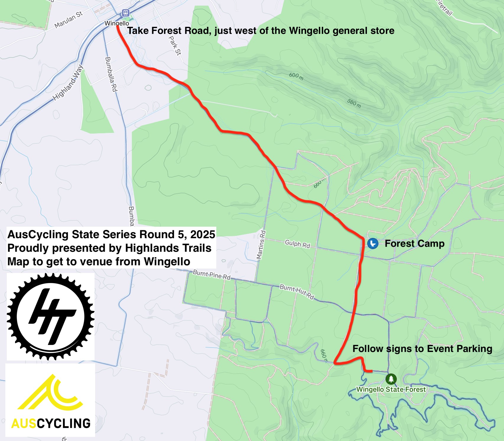 NSW/ACT XCO State Series - Round 5 - Getting there