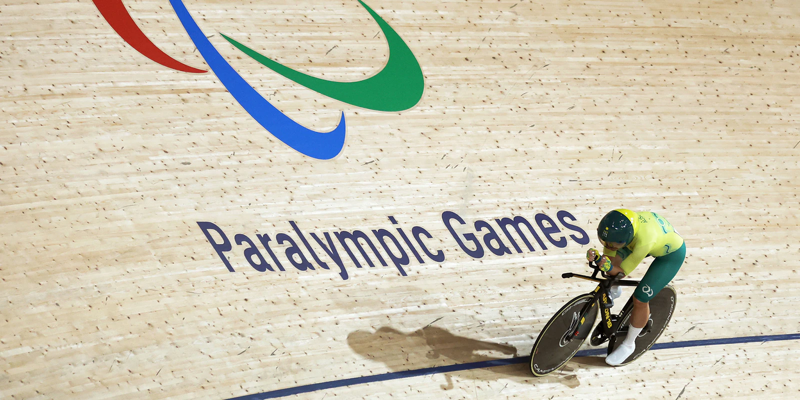 Paralympics Games Track Cyclist
