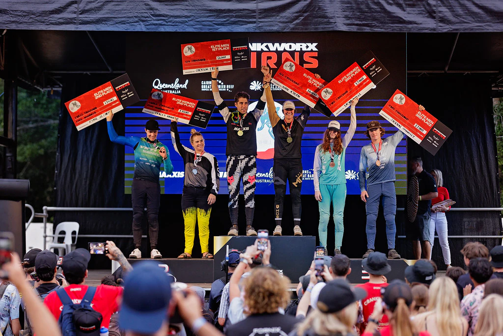 Crankworx Cairns podium