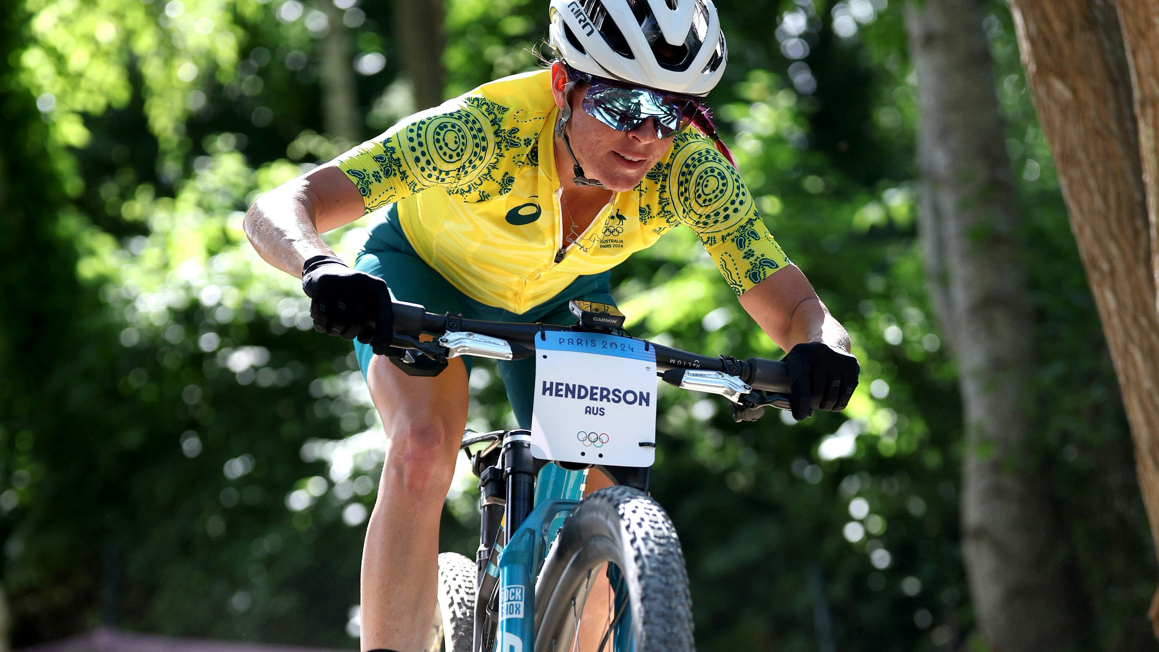 CROPPED Rebecca Henderson course practice at Paris 2024. Picture: Getty Images/Jared C Tilton.
