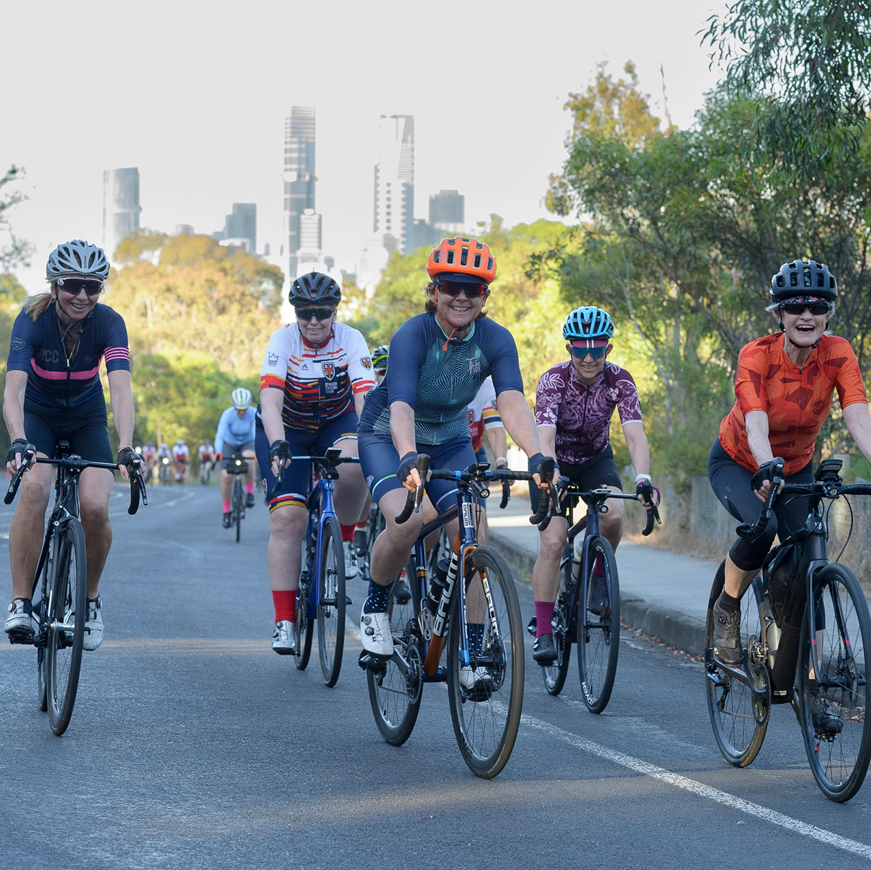 Social road cycling group
