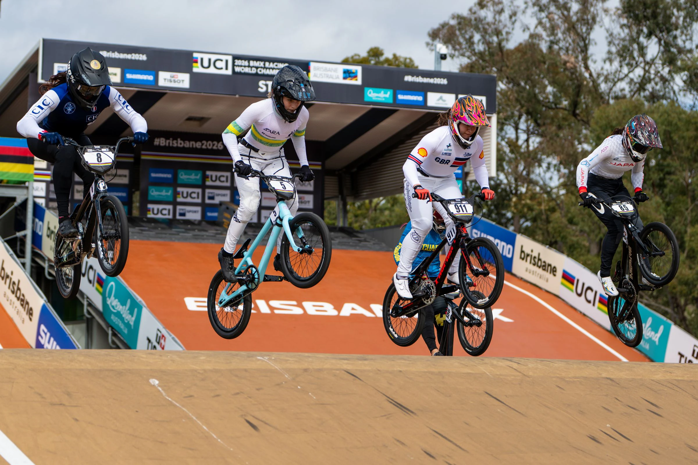 Elite Women Teya Rufus Bethany Shriever UCI BMX Racing World Championships 2026